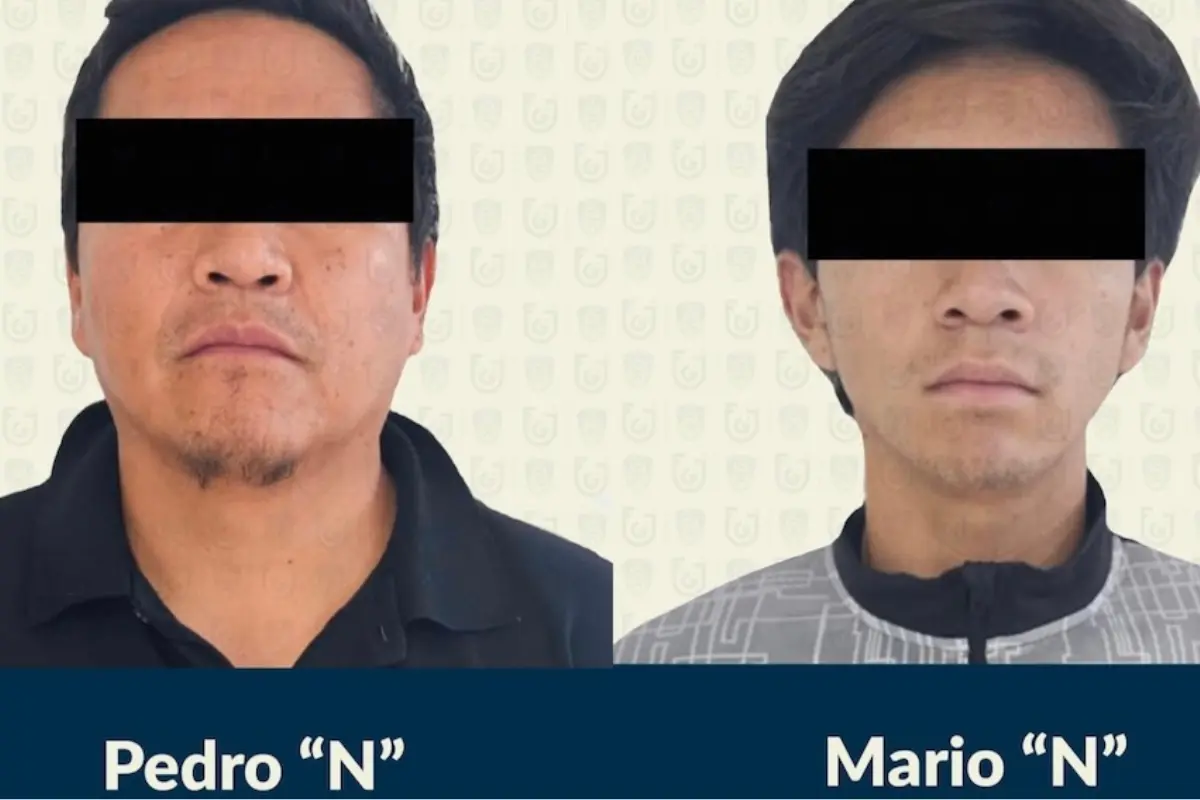Detuvieron a dos sujetos por robo de uniformes en el COM. Foto: X @azucenau