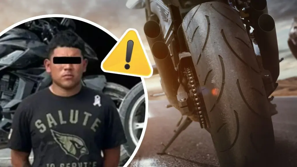 Saltillense cae por robo de motocicletas al sur de la ciudad