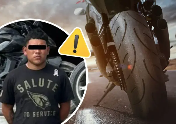 Saltillense cae por robo de motocicletas al sur de la ciudad
