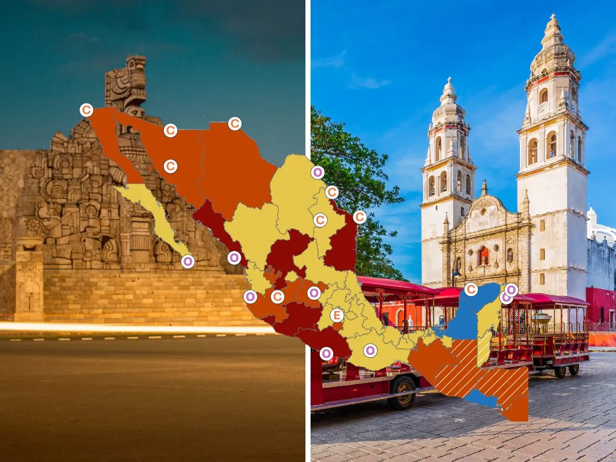 La seguridad relativa, la baja incidencia de crimen organizado y la estabilidad social hacen que Yucatán y Campeche sean considerados por el Departamento de Estado de Estados Unidos como destinos recomendados y seguros para que sus ciudadanos viajen en México.- Fuente Canva