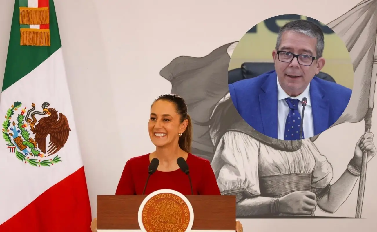 ¿Por qué Sheinbaum quiere ratificar a Jenaro Villamil? Foto: Presidencia | Canva
