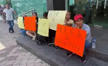 Huelga de hambre afuera de la presidencia de Ciudad Madero; exigen libertad de rodanteros arrestados