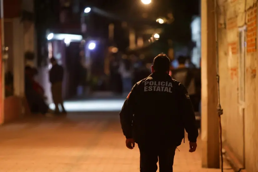 Elemento de Policía Estatal. Foto: Archivo Jafet Moz