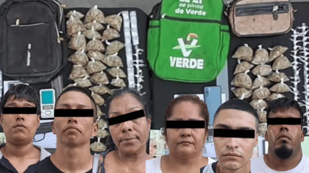 Detienen a 6 en Juárez, tenían armamento y drogas