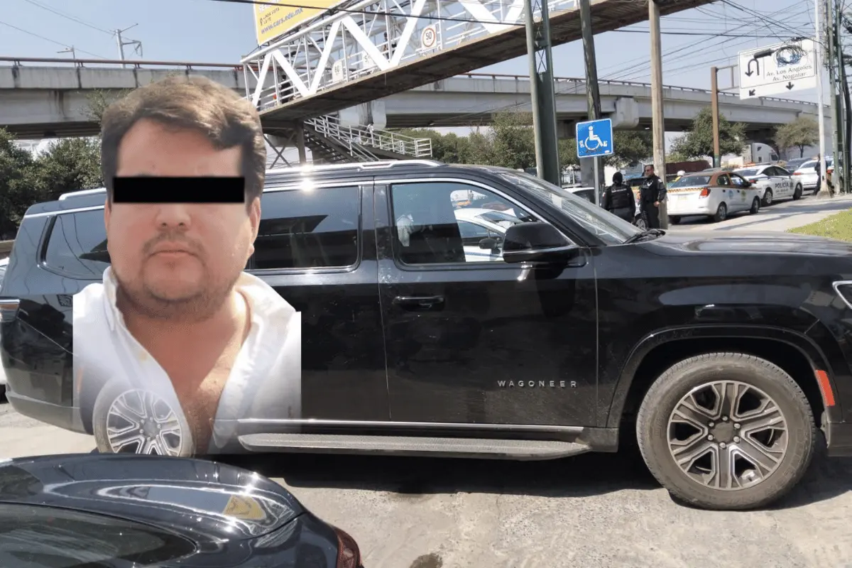 El arresto derivó en el aseguramiento de droga, un vehículo de reciente modelo y teléfonos celulares. Foto: AEI.