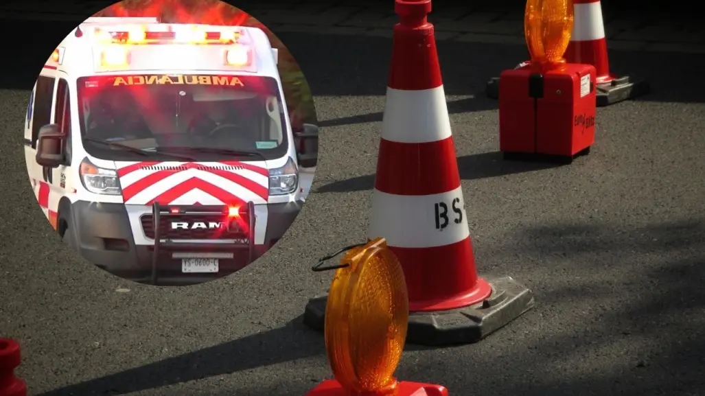 Accidente en la carretera Tizimín-Colonia Yucatán: camioneta cargada de pulpo se sale del camino