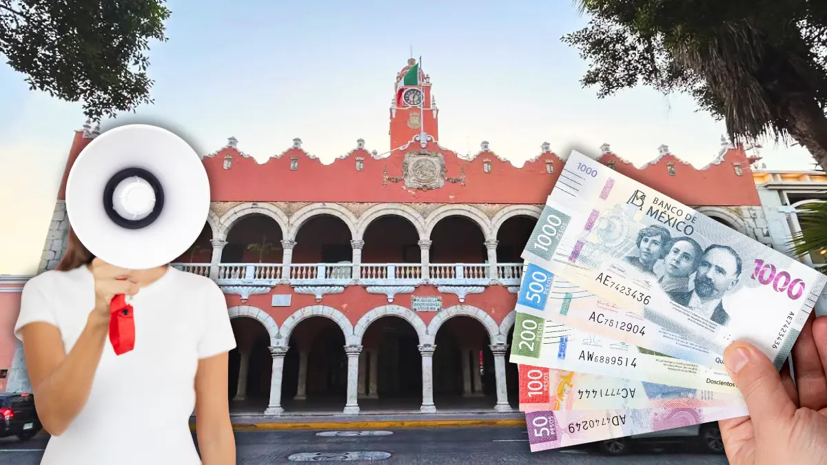 Con ese presupuesto se podría instalar 10 mil luminarias LED en diferentes puntos de Mérida Foto: Canva/Alexis Lara