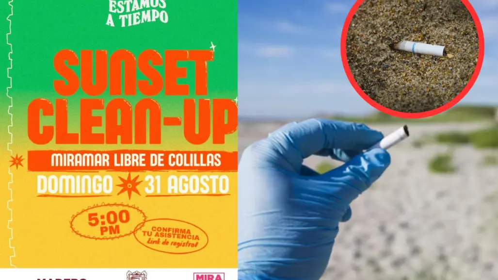 Sunset- Clean Up: así puedes sumarte como voluntario y dejar Playa Miramar libre de colillas