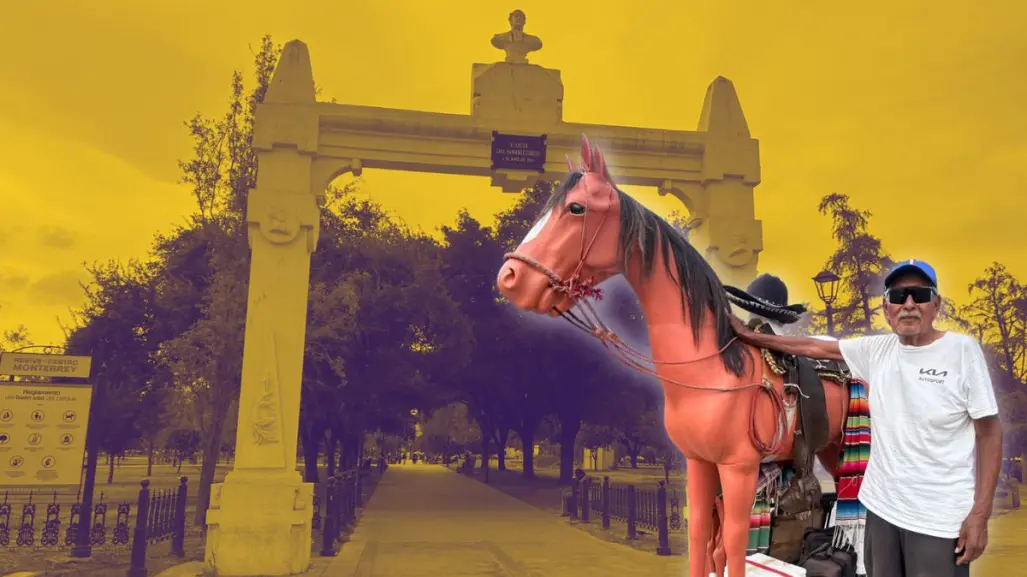 Fotos con sombrero, zarape y caballo: vuelve la tradición a la Alameda de Monterrey