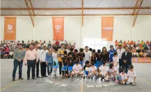 Inauguran multideportivo en Cerralvo rumbo a al Mundial 2026