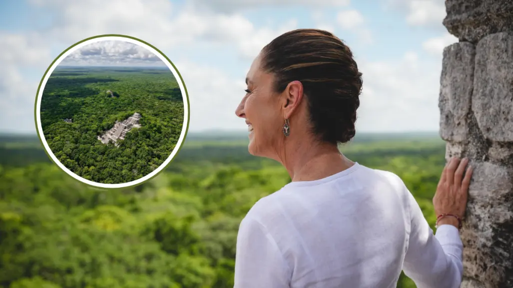 Claudia Sheinbaum elogia la riqueza natural de Calakmul, Campeche