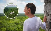 Claudia Sheinbaum elogia la riqueza natural de Calakmul, Campeche