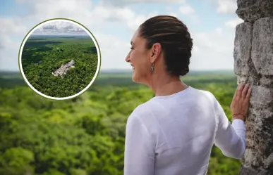 Claudia Sheinbaum elogia la riqueza natural de Calakmul, Campeche
