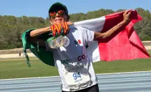 Abuelita tamaulipeca gana 5 medallas de atletismo en España