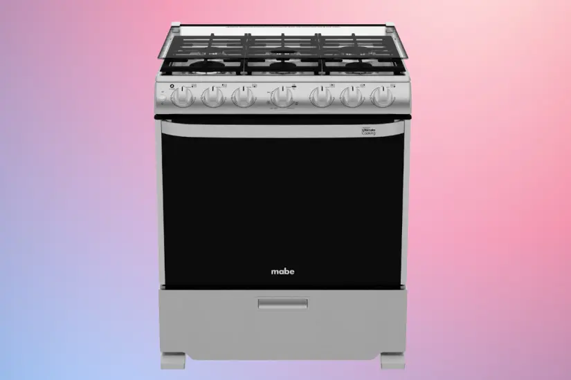 La estufa Mabe de piso con 6 quemadores llega como aliada perfecta para quienes buscan eficiencia y estilo en casa. Foto: Canva / Coppel