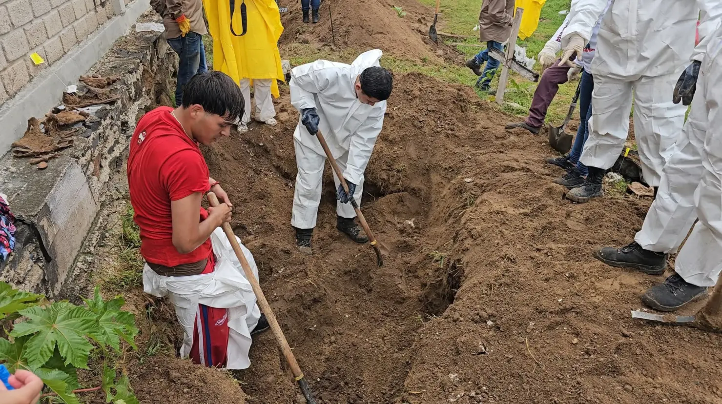 Descubren fosa clandestina dentro de panteón municipal en Jalisco. Foto: X (@WARRIOR324gm)