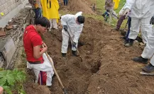 Descubren fosa clandestina dentro de panteón municipal en Jalisco