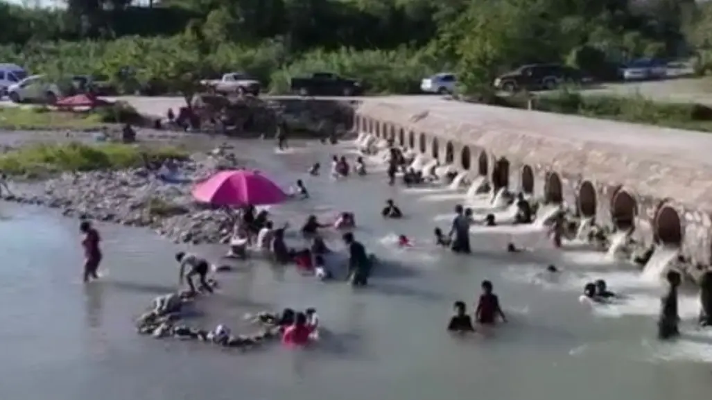Los tubos de González: El parque acuático improvisado de Tamaulipas