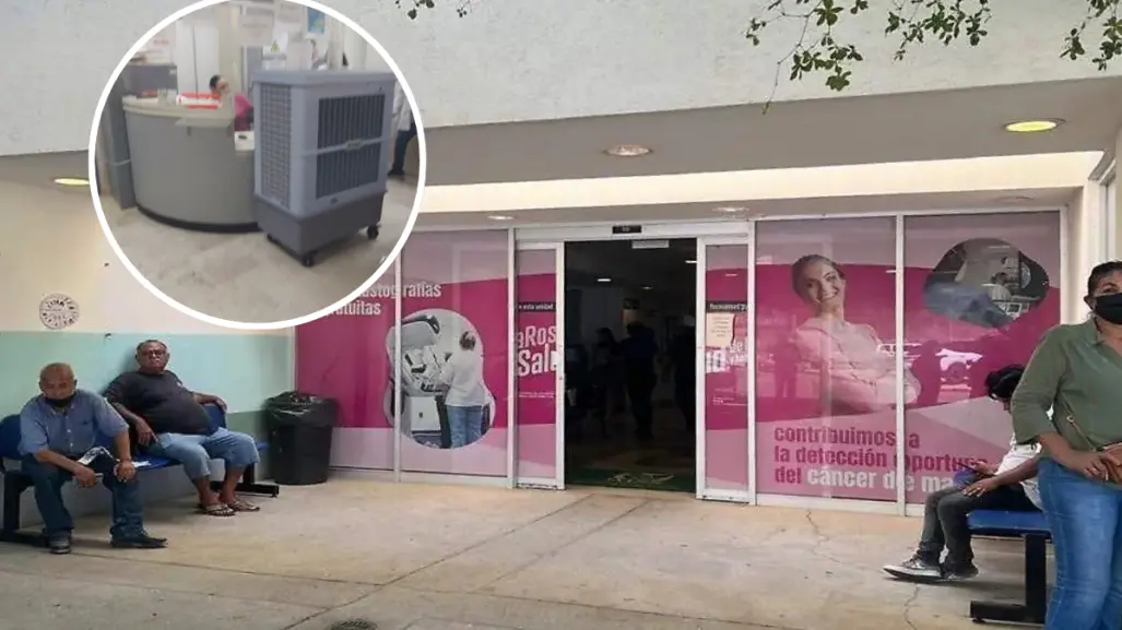 Pacientes llevan ventilador a hospital de Los Cabos por falta de aire acondicionado