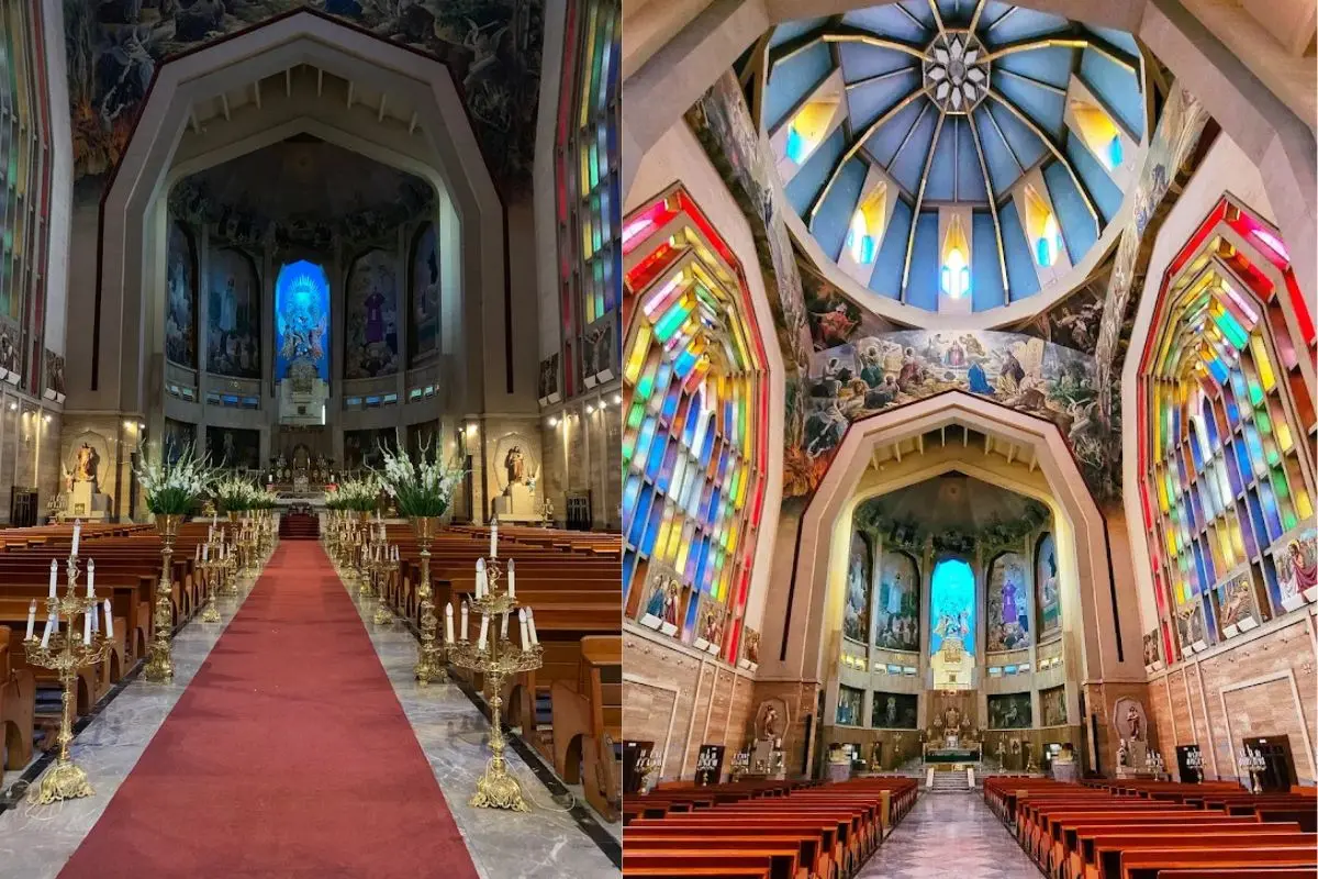 Interior de la Parroquia del Purísimo Corazón de María. Foto: Parroquia del Purísimo Corazón de María