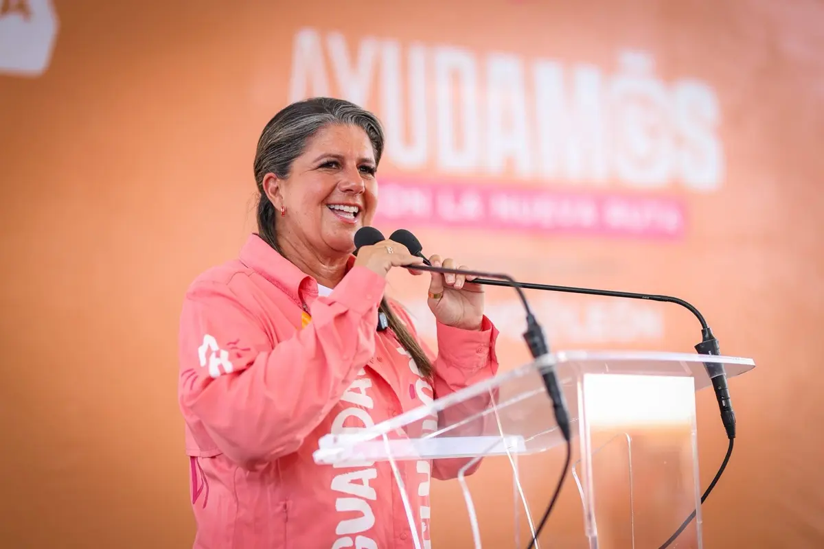 En la imagen, la titular de la Secretaría de Igualdad e Inclusión, Martha Herrera, durante un evento. Foto: Facebook Secretaría de Igualdad e Inclusión de Nuevo León