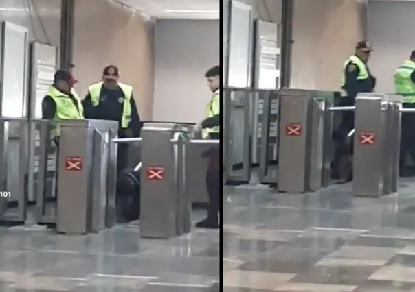 VIDEO | Policías del Metro CDMX golpean brutalmente a hombre; SSC ya investiga