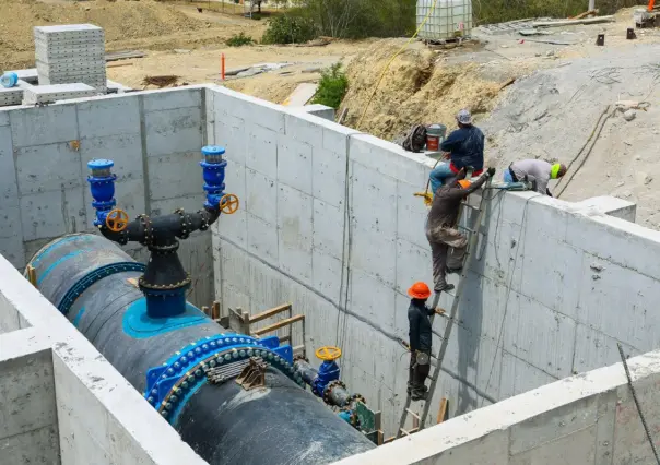 Presa León queda conectada al acueducto Cerro Prieto tras concluir interconexión