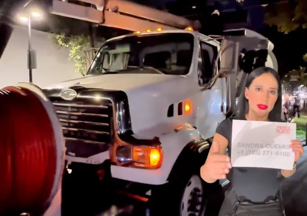Sandra Cuevas ofrece servicio de desazolve gratuito en CDMX: así puedes solicitarlo