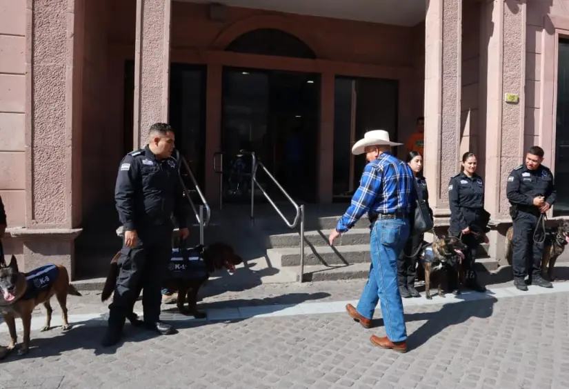 El operativo inició en la Zona Centro./Foto: Gobierno Municipal de Saltillo