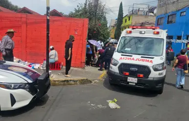 Atropellan a menor de 12 años en Iztapalapa; recibe atención médica tras accidente