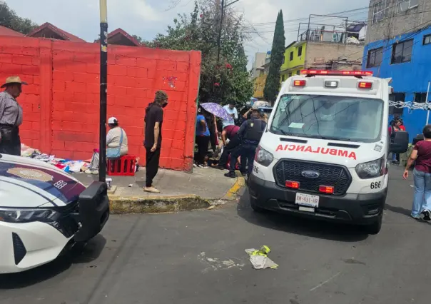 Atropellan a menor de 12 años en Iztapalapa; recibe atención médica tras accidente