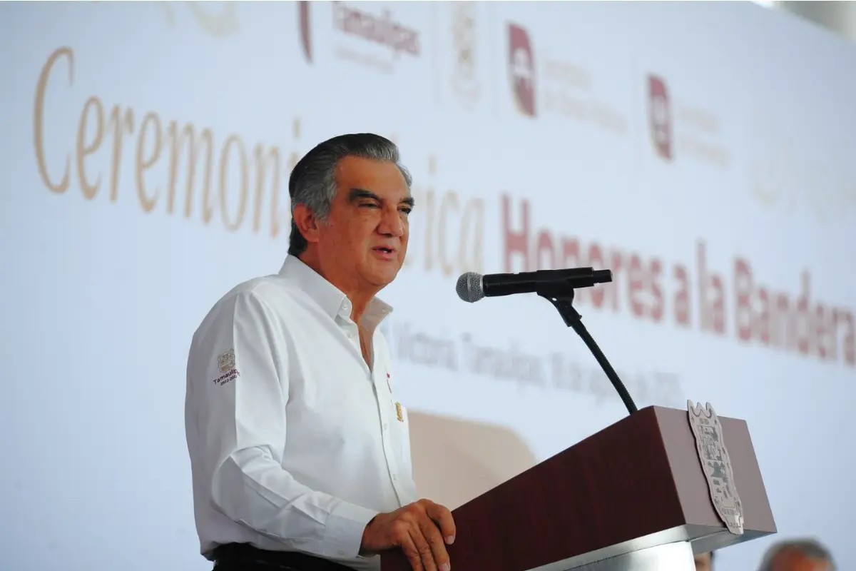 Américo Villarreal Anaya, gobernador de Tamaulipas. Foto: Gobierno de Tamaulipas