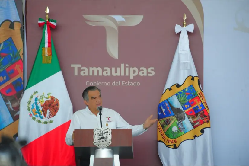 Américo Villarreal Anaya, gobernador de Tamaulipas. Foto: Gobierno de Tamaulipas