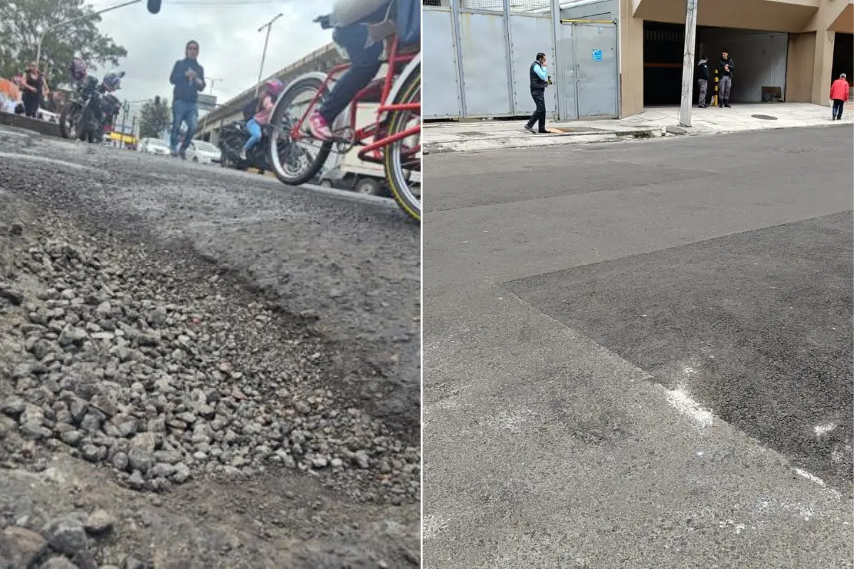 Baches y mantenimiento de calles de CDMX. Luis Antonio Alfaro | Canva