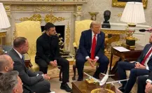 Donald Trump, Volodímir Zelenski  y líderes europeos se reúnen en la Casa Blanca | EN VIVO