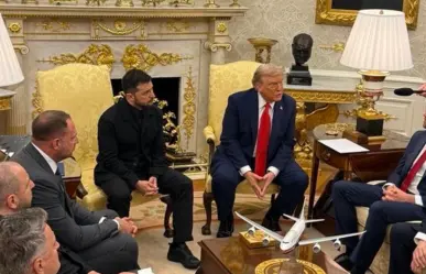 Donald Trump, Volodímir Zelenski  y líderes europeos se reúnen por guerra en Ucrania | EN VIVO
