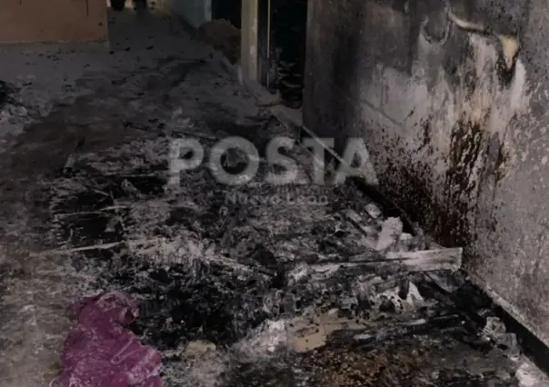 VIDEO | Bomberos de Guadalupe rescatan a adulto mayor tras incendio en su hogar