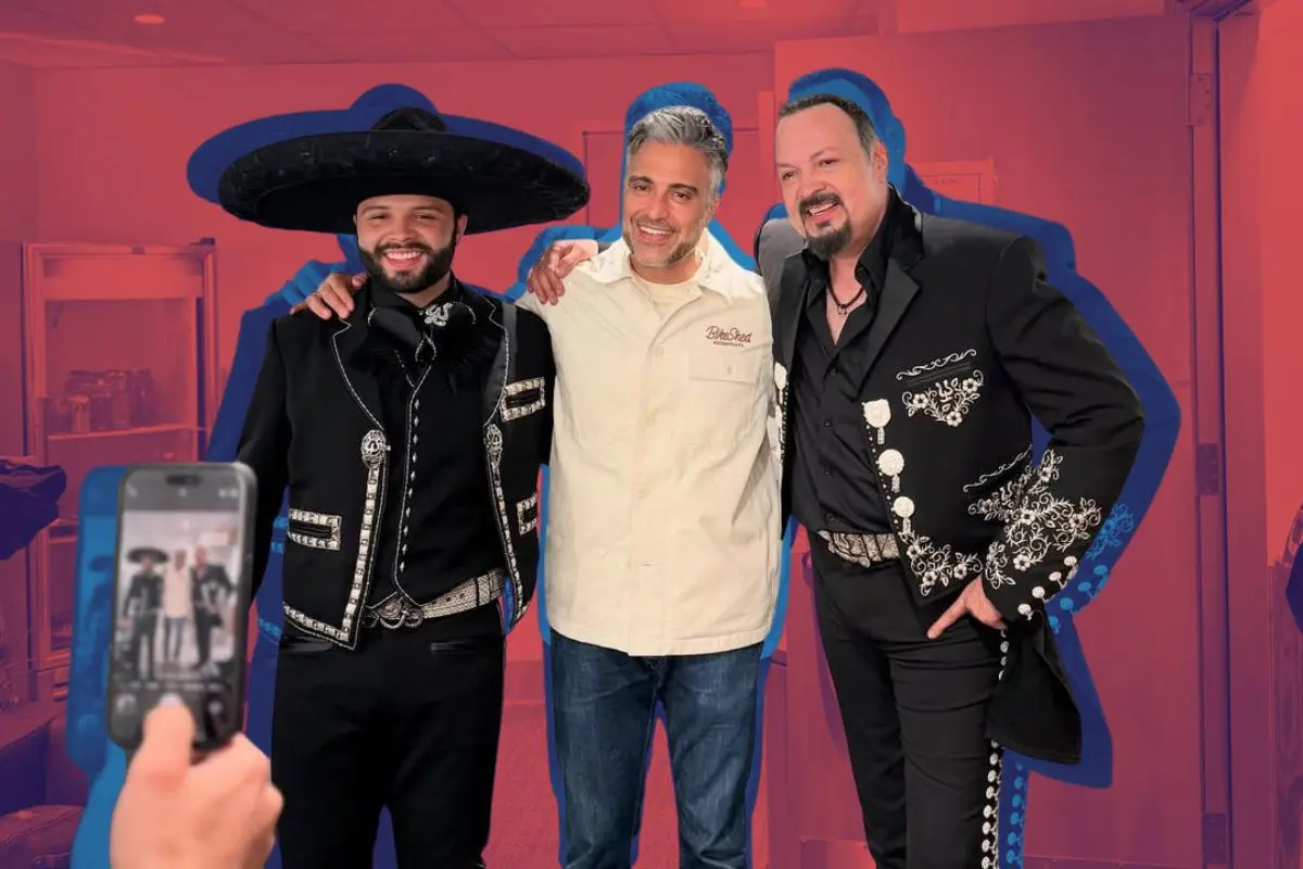 Jaime Camil asistió a la presentación de los Aguilar en el Hollywood Bowl. FOTO: CANVA/IG: @jaimecamil