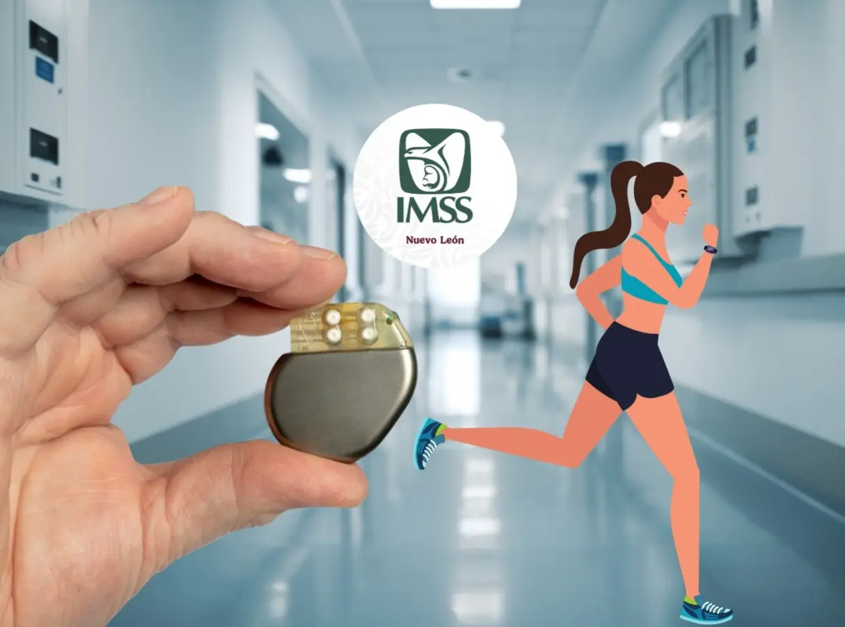 Todos sus chequeos, estudios y revisiones se realizan en la misma clínica, lo que le brinda seguridad y tranquilidad sobre el manejo de su condición cardíaca. Foto: Canva/IMSS Nuevo León.