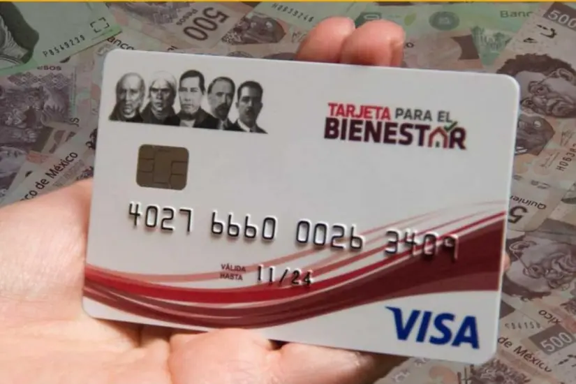 Los recursos de la pensión son depositados bimestralmente en la Tarjeta para el Bienestar. Foto: Programas del Bienestar