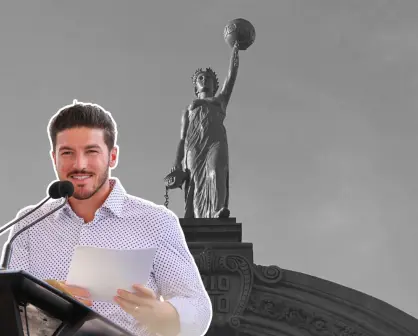 Samuel García entrega restauración del Arco de la Independencia a fin de embellecer Nuevo León