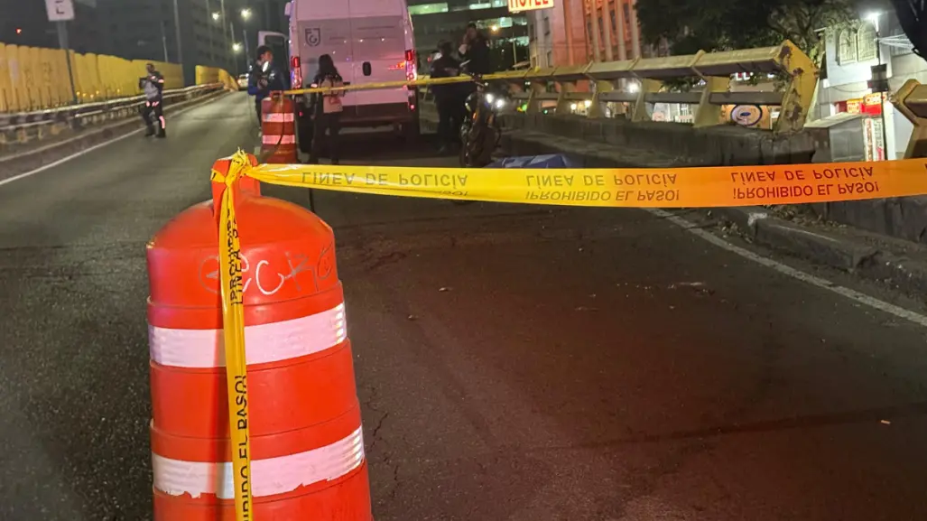 Motociclista muere en la alcaldía Cuauhtémoc; automovilistas se da a la fuga en CDMX