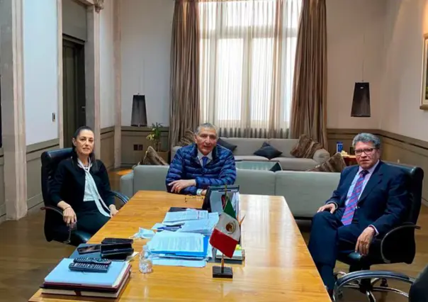 Claudia Sheinbaum ratifica a Adán Augusto en el Senado, afirma Ricardo Monreal