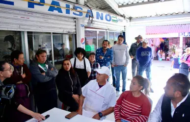 Comerciantes del Mercado Juárez en Toluca denuncian amenazas tras operativo