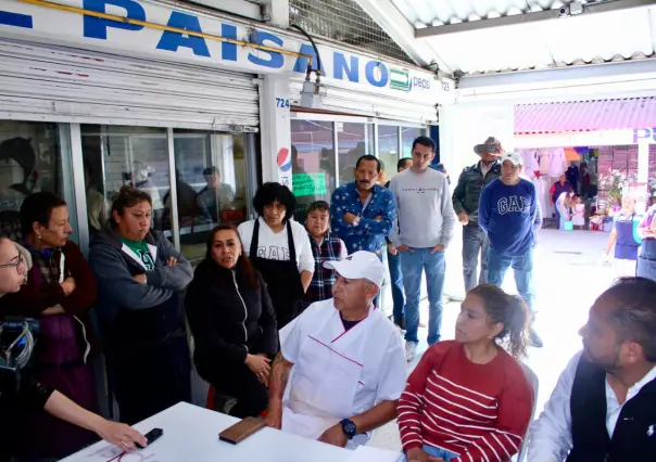 Comerciantes del Mercado Juárez en Toluca denuncian amenazas tras operativo