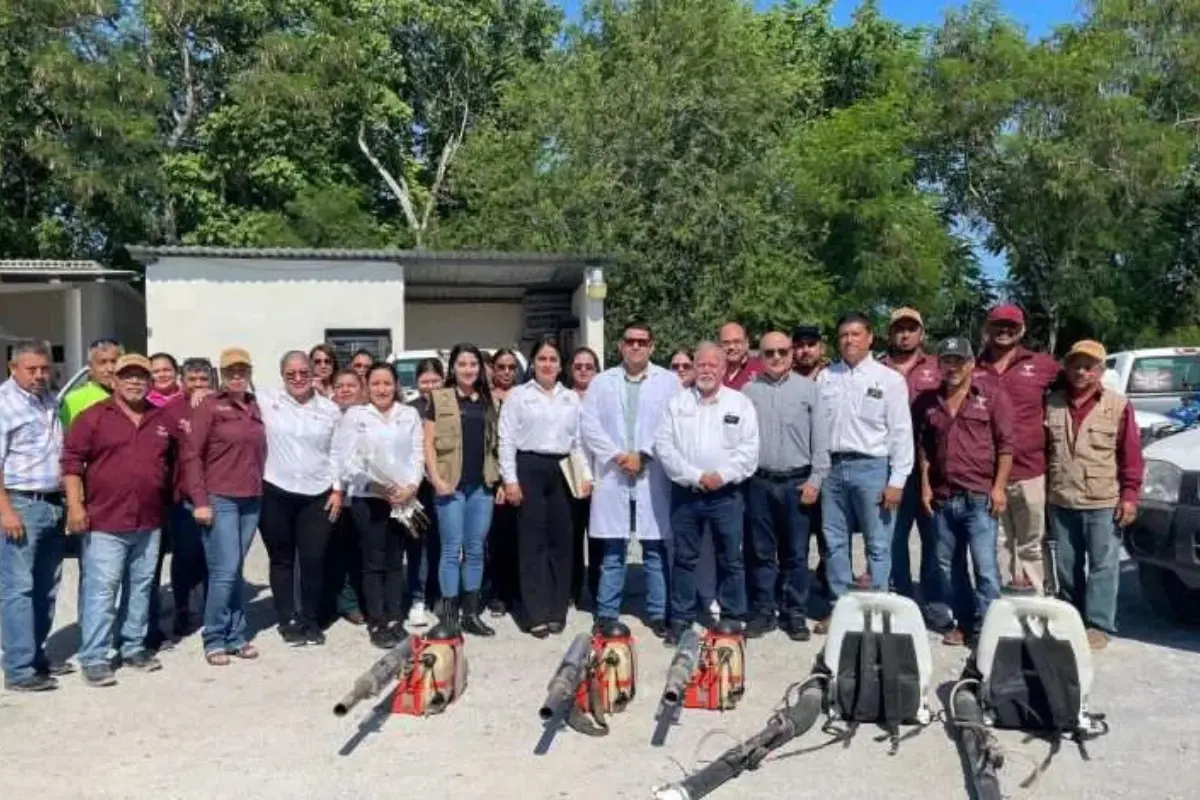 Ciudad Madero se prepara para recibir la Segunda Semana Nacional de la Lucha contra el Dengue bajo el lema “Por tu bienestar, unidos contra el dengue”. Foto: Gobierno del Estado