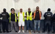 Detienen a cuatro hombres con arma de fuego y 330 mil pesos en Juárez