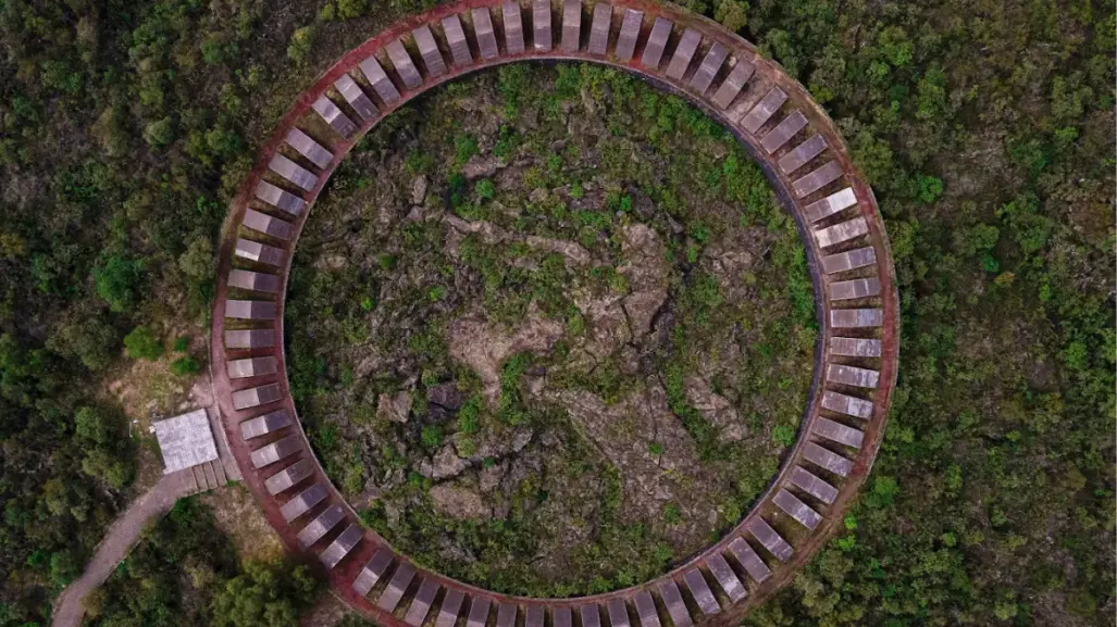 CDMX tiene un rincón secreto que forma parte del land art ideal para relajarte y huir del ruido