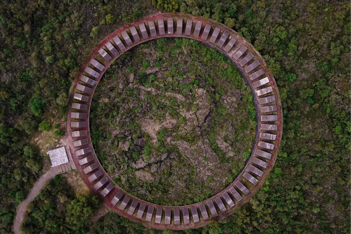 Espacio Escultórico en CU. Foto: Google Maps | Canva