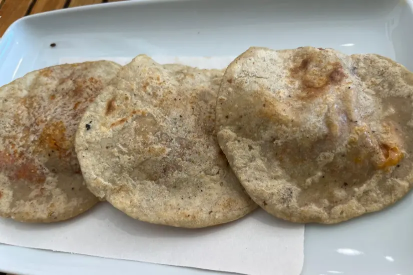 Las más ricas y picantes las gorditas de Don Pedro | Foto: Perla Herrera